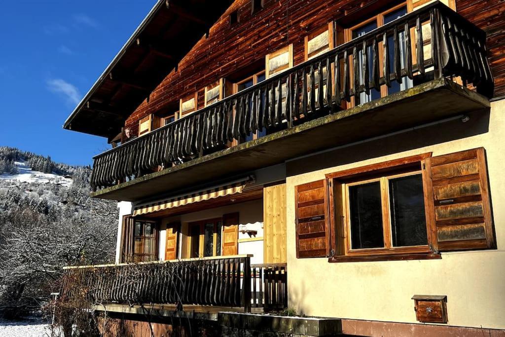 Appartement Dans Chalet - 75 M2 - 4 A 6 Personnes Saint-Gervais-les-Bains Exterior foto